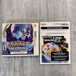Pokémon Ultra Moon (Nintendo 3DS) CASE ONLY, No Game!